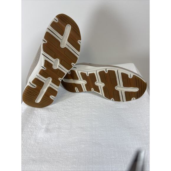 Skechers Arch Fit Athletic Walking Sneakers Shoes Taupe Mesh Comfort 7 - Picture 7 of 13